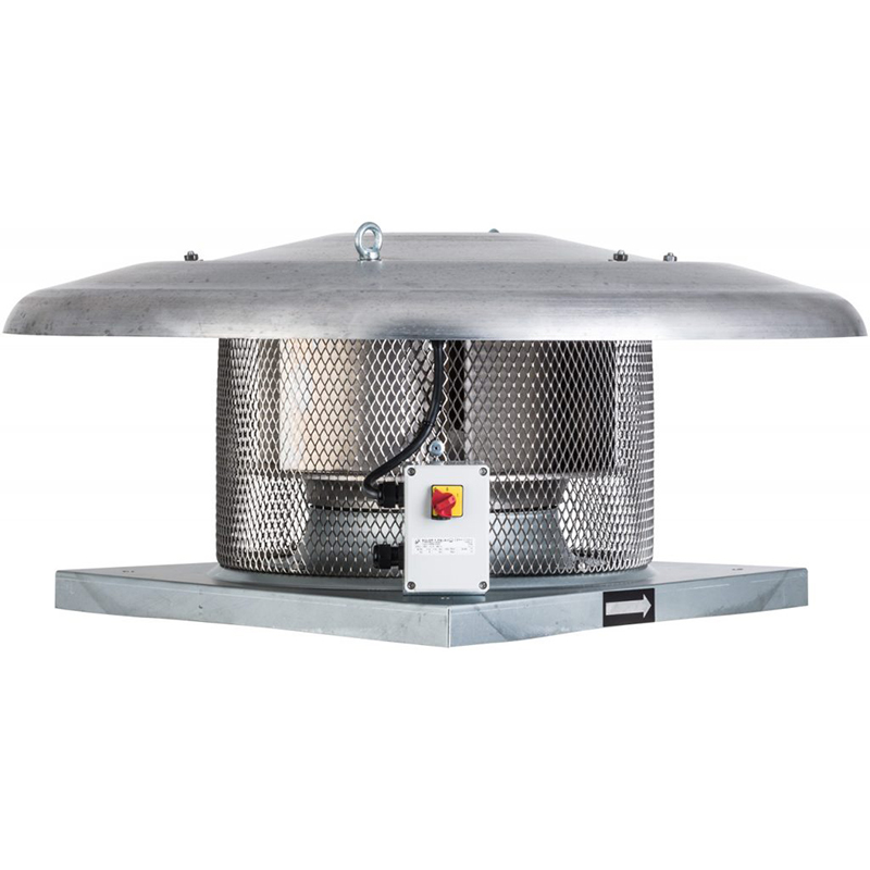Yatay Atışlı Çatı Tipi Fan 1.390 m³/h (CRHB/2-250)