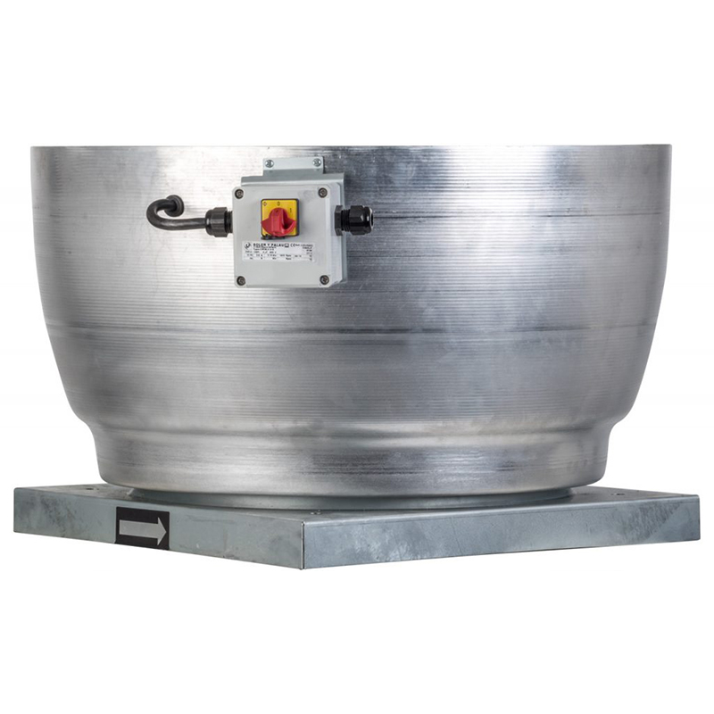 Dikey Atışlı Çatı Tipi Fan 6.080 m³/h (CRVT/4-450)